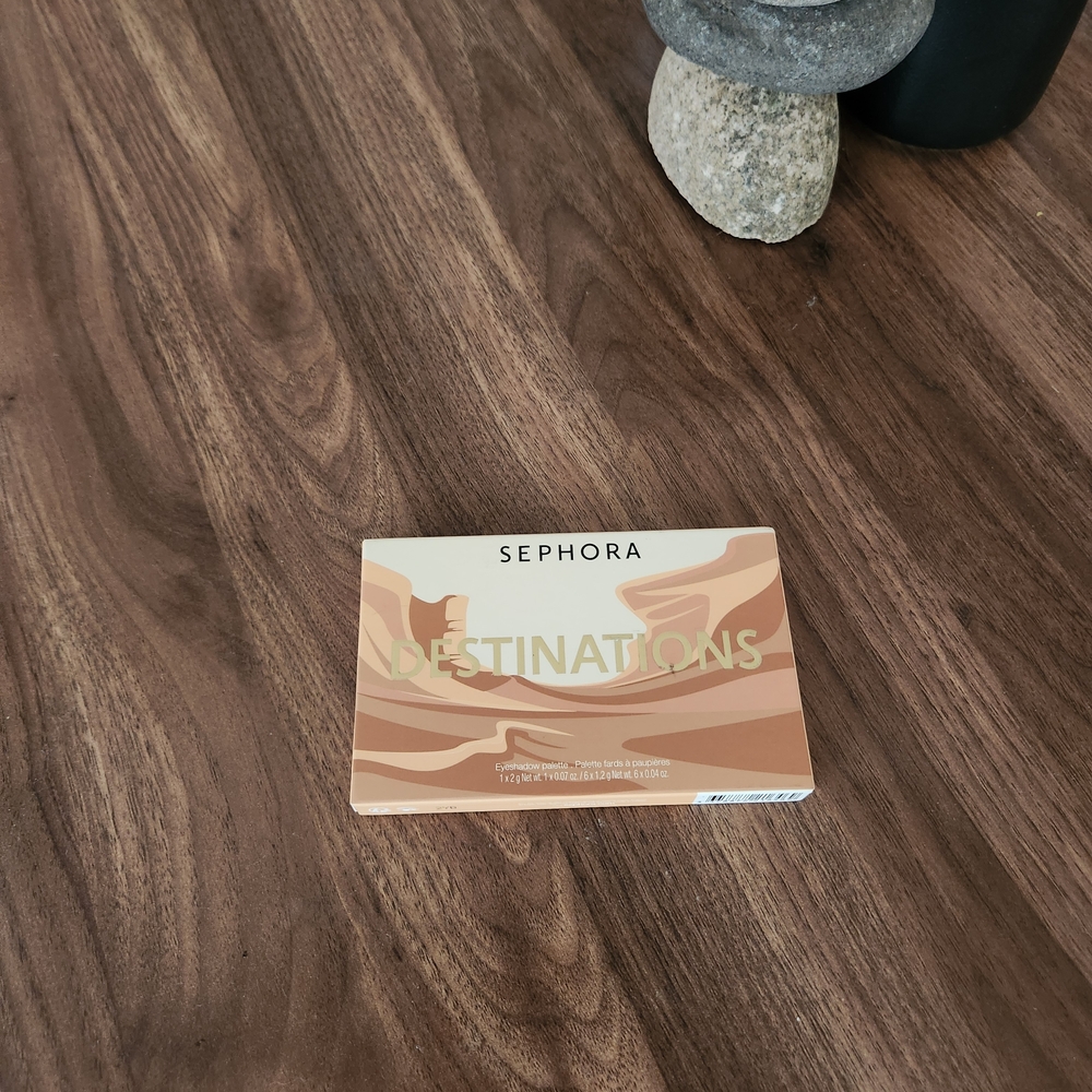 Sephora Destinations Palette with Warm Neutrals